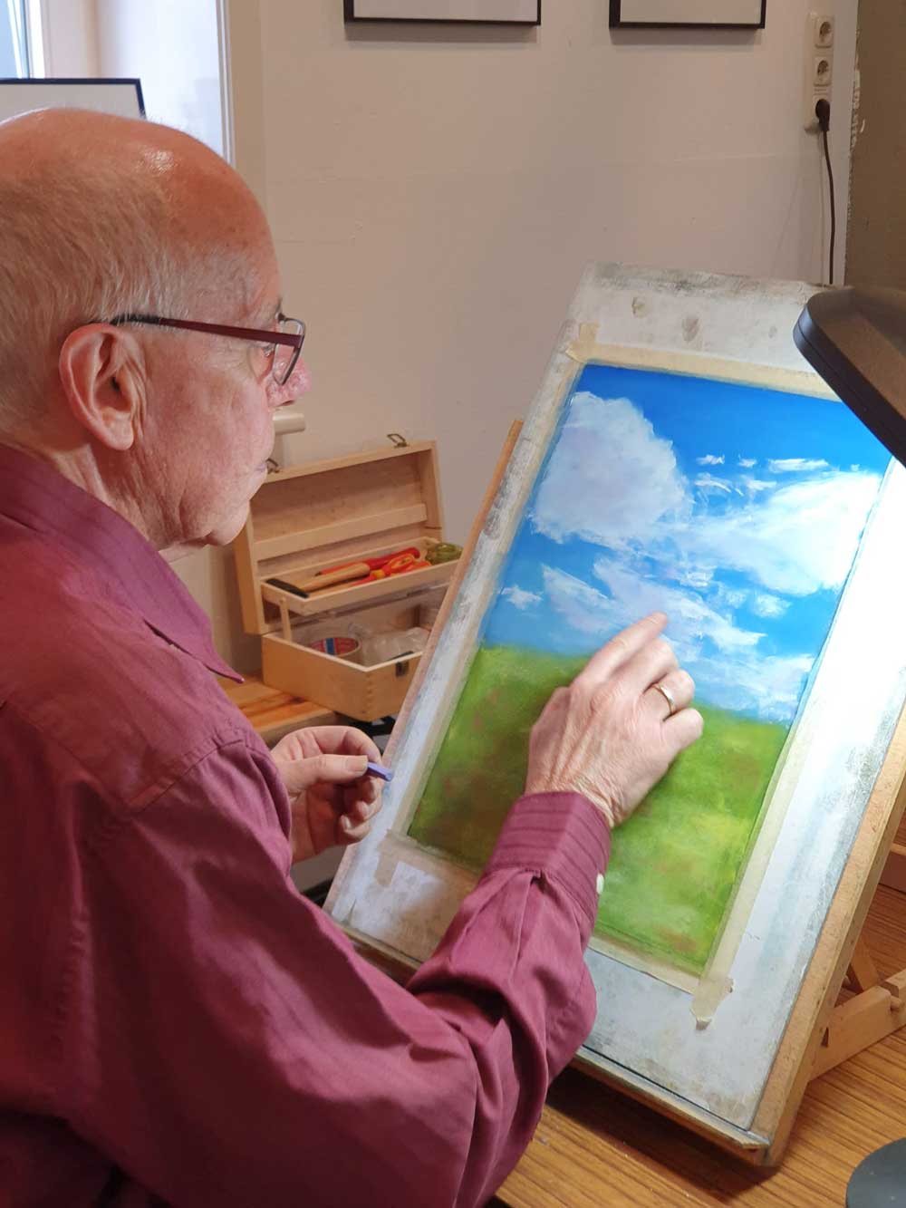 Jeffrey Kress – die Entstehung der KUNSTHAND-WERKSTATT