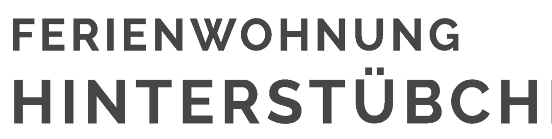 Logo der Ferienwohnung Hinterstübchen