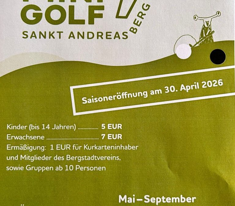 Minigolf in Sankt Andreasberg